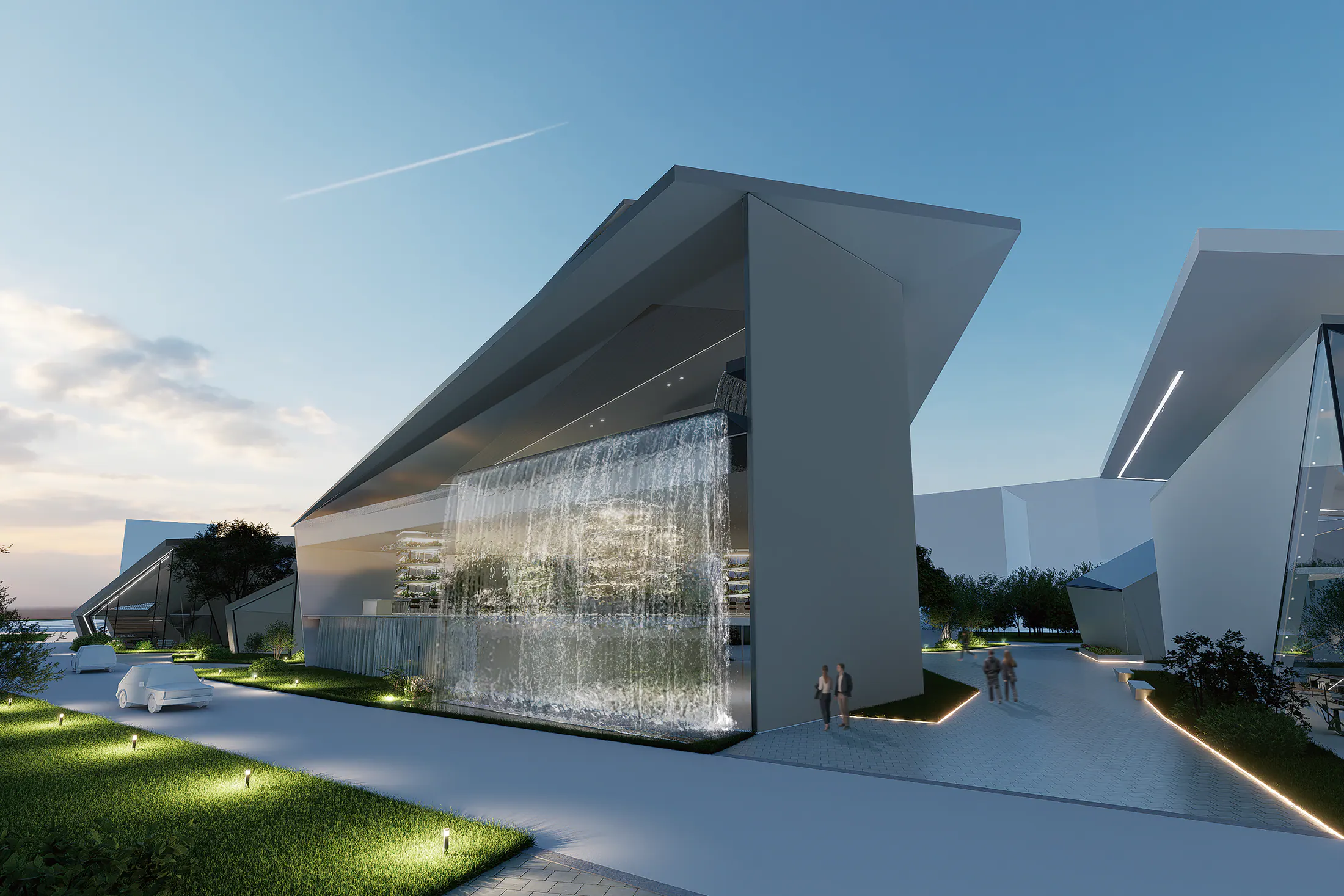 ECO BLUE NODE — PERGOLA